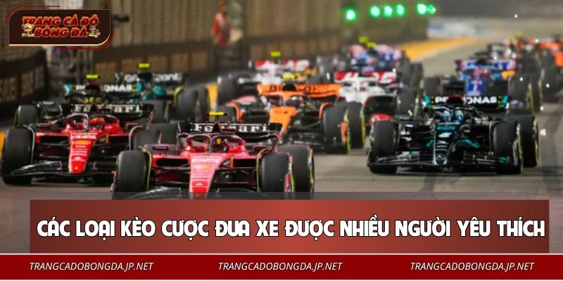 Những kèo đua xe được nhiều người tin chọn