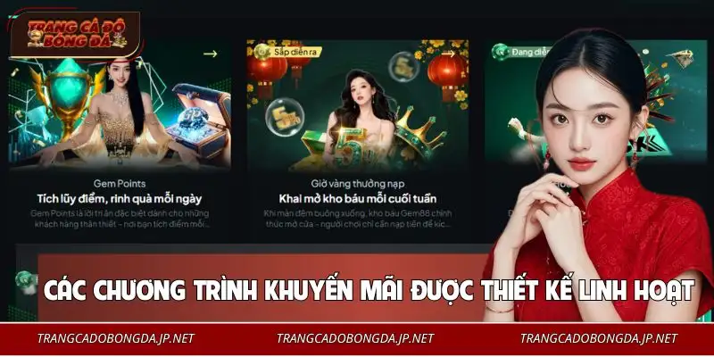 Chính sách ưu đãi thu hút người chơi mới và lâu dài