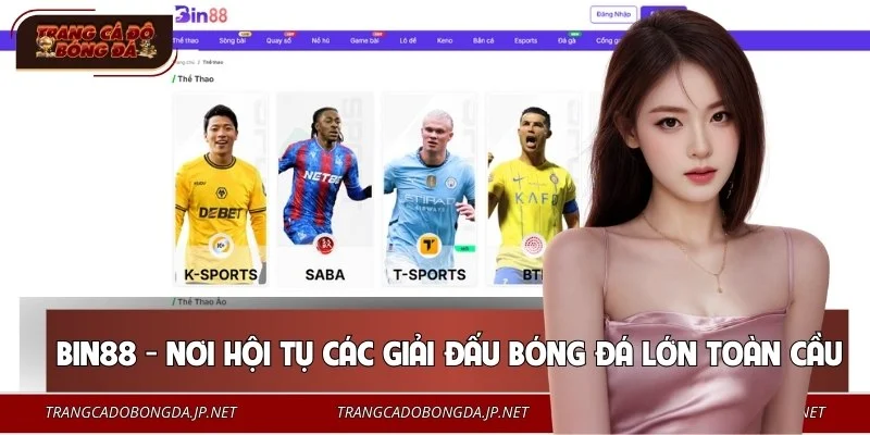 Top 10+ Trang Cá Độ Bóng Đá Uy Tín #1 Việt Nam Năm 2026 🎖️ Nhà cái BIN88 cập nhật đầy đủ các giải đấu quốc tế