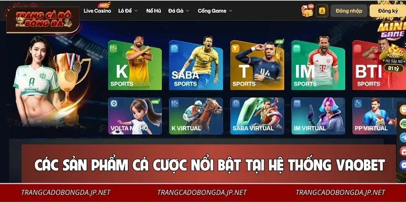 Top sản phẩm giải trí được ưa chuộng nhất tại VAOBET